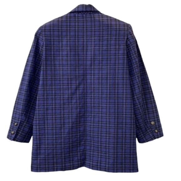 Eddie Bauer Vintage Plaid Blazer(Size Small Petite) - Picture 2 of 5
